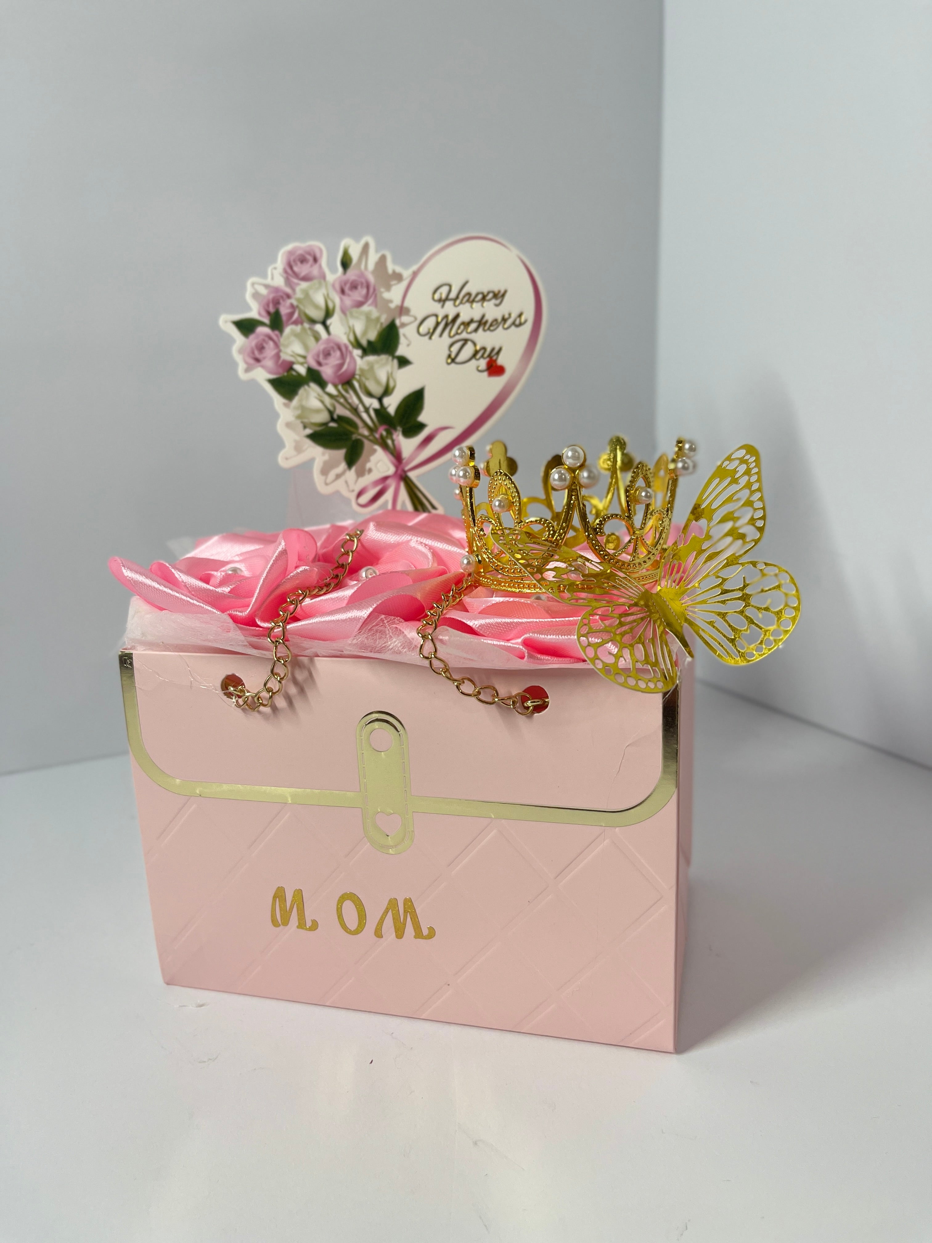 "Eternal Beauty" Satin Rose Gift Box (Mother's Day Edition)