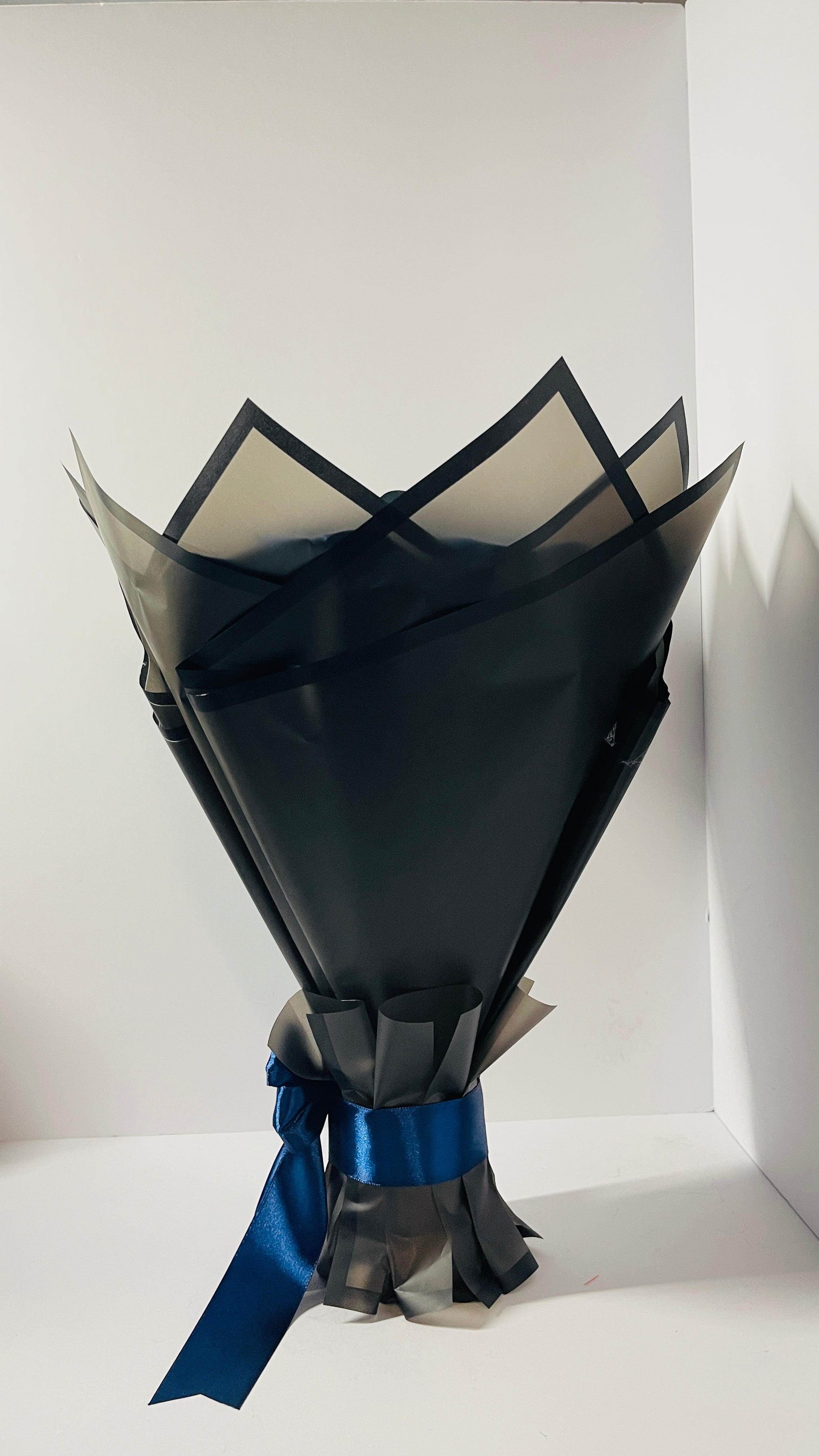 "Midnight" Artisan Satin Rose Bouquet