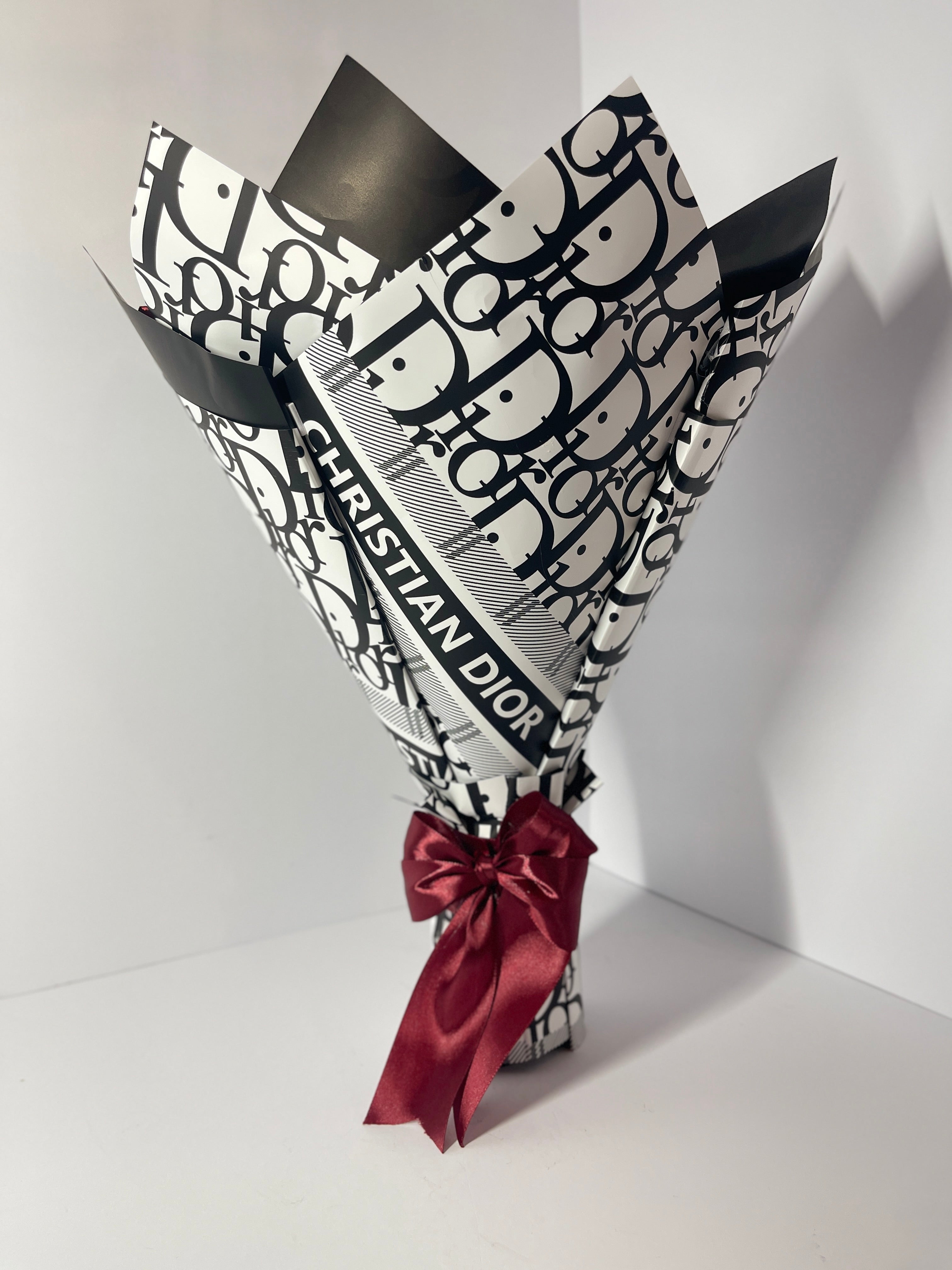"Elegance Ribbon Rose Bouquet | Handcrafted Luxury Satin Gift for Special Occasions"