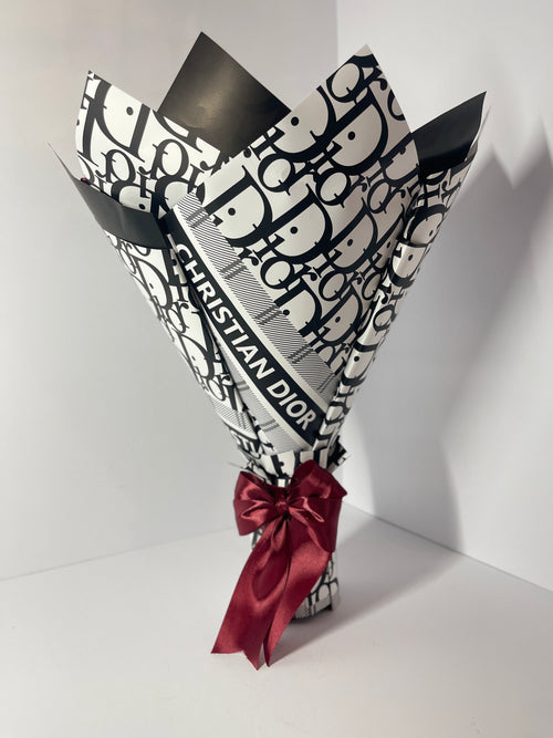 "Elegance Ribbon Rose Bouquet | Handcrafted Luxury Satin Gift for Special Occasions"