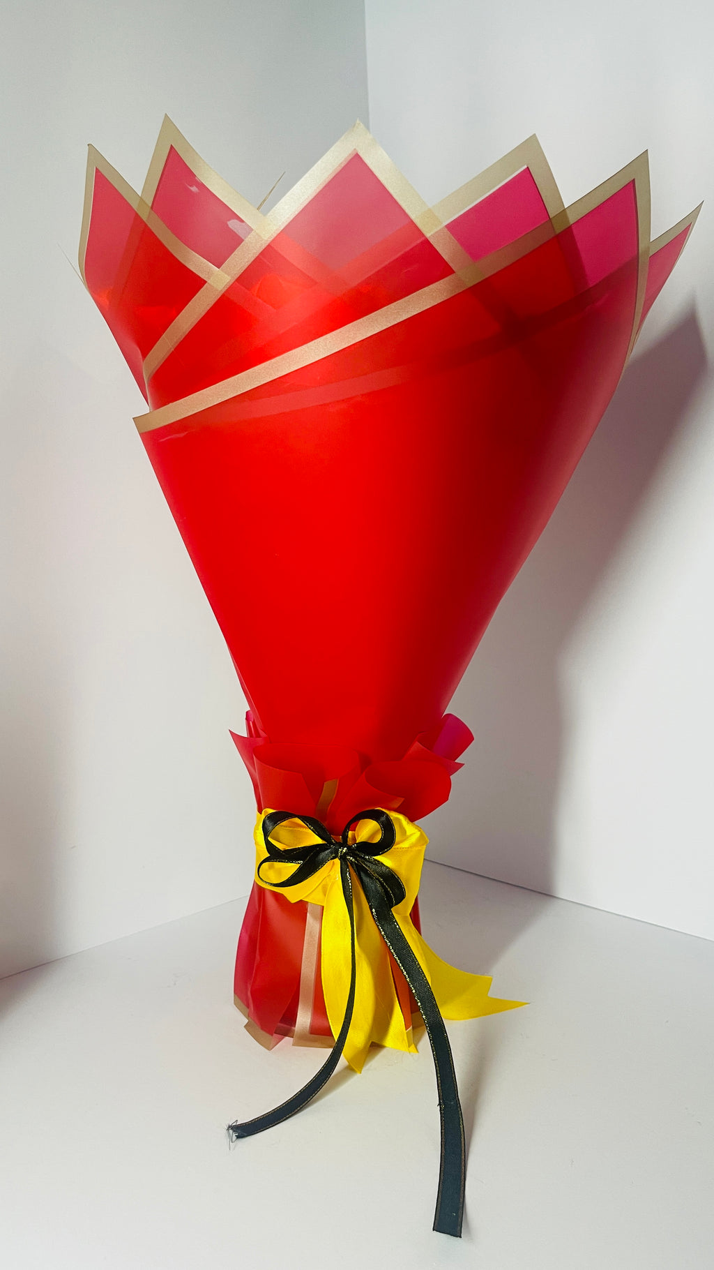 Radiant Sunrise - Hand-Folded Ribbon Bouquet (19 Stems)