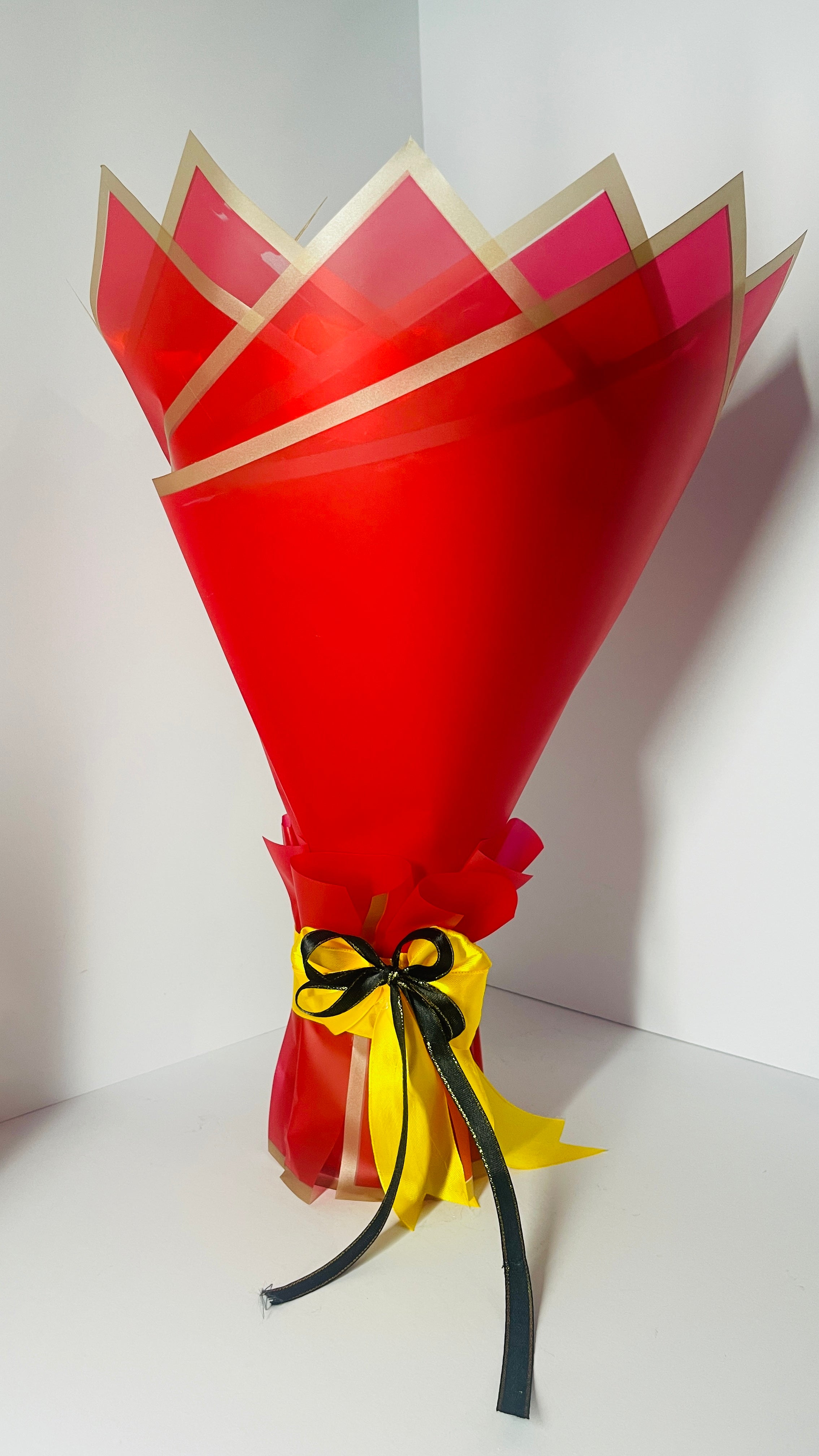 Radiant Sunrise - Hand-Folded Ribbon Bouquet (19 Stems)