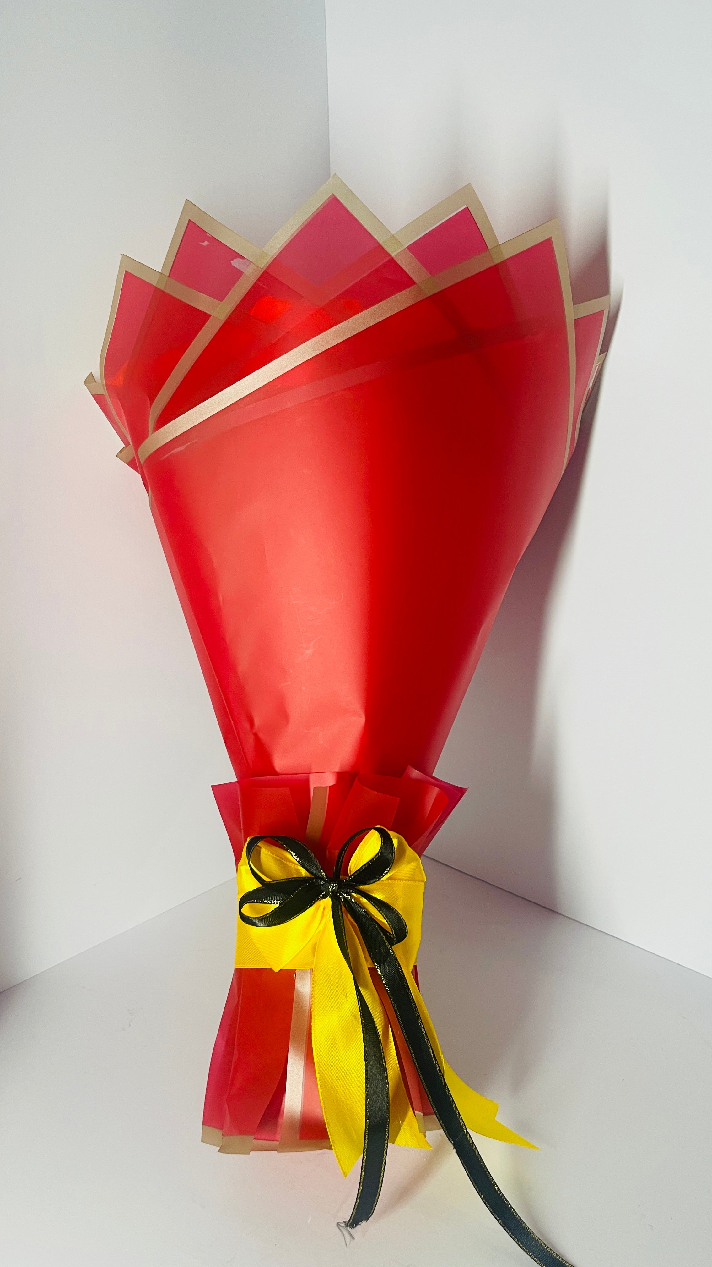 Radiant Sunrise - Hand-Folded Ribbon Bouquet (19 Stems)