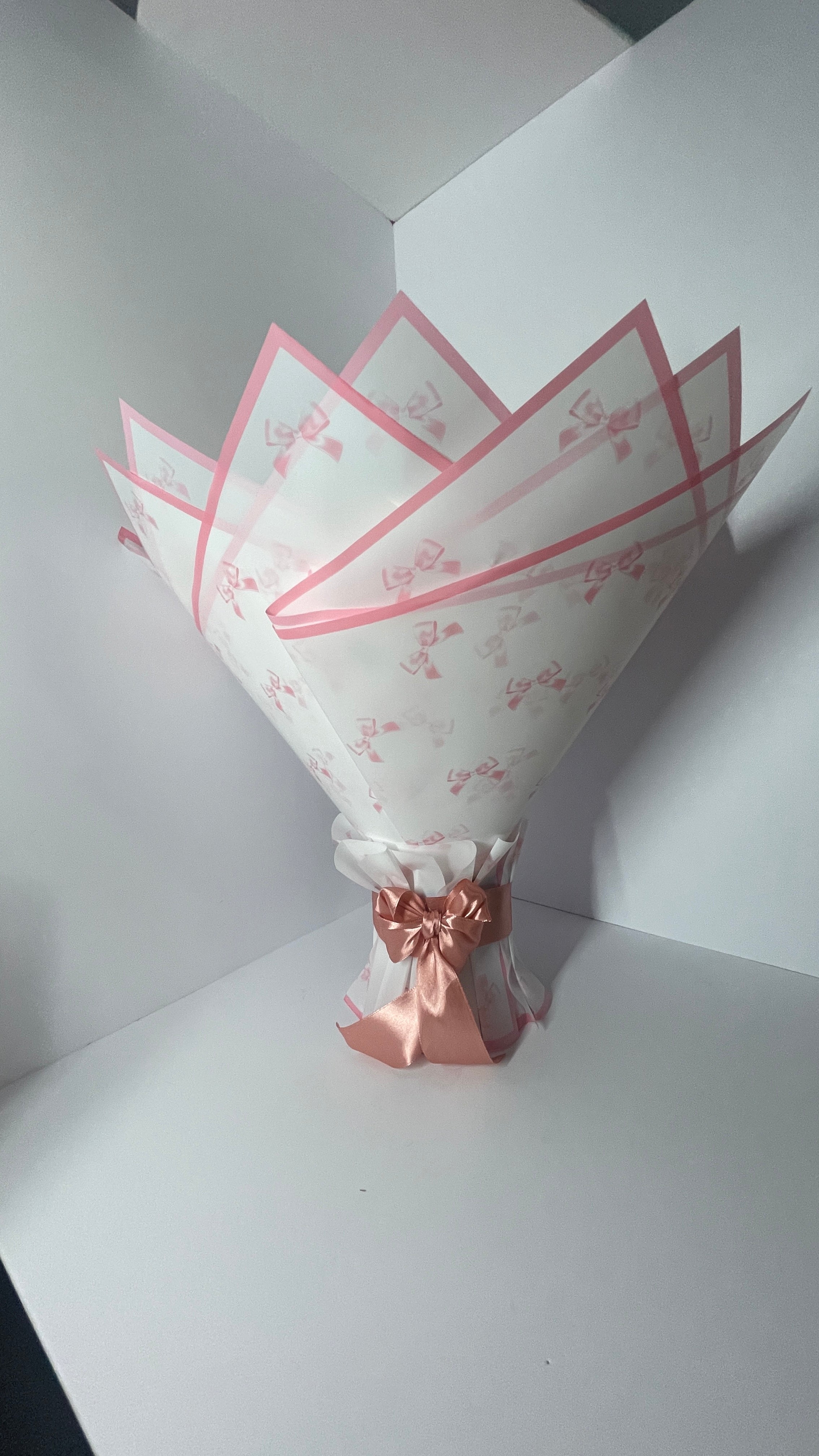 Eternity" Artisan Satin Rose Bouquet – Premium Handmade Gift with Decorative Butterfly