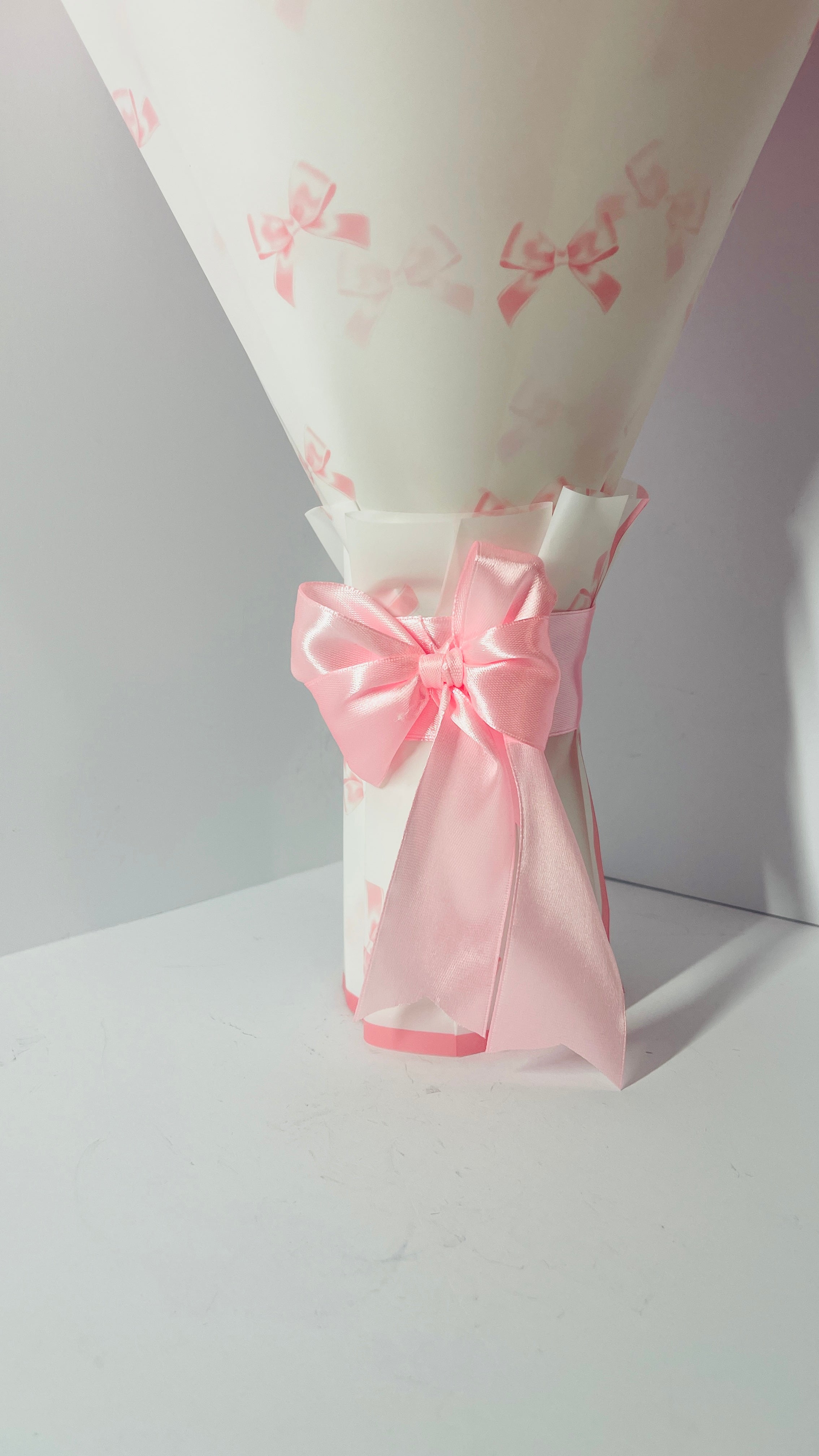 Handmade Satin Rose Bouquet with Decorative Butterfly - The Eternal Gift
