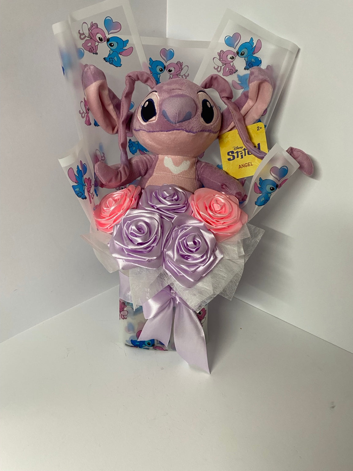 Lavender Sweetheart Keepsake Bouquet front view