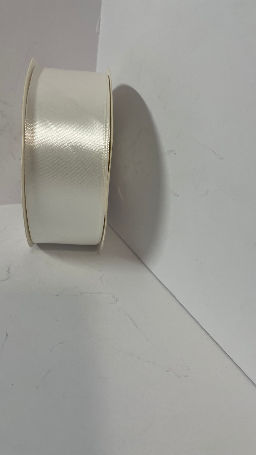 Ivory satin ribbon