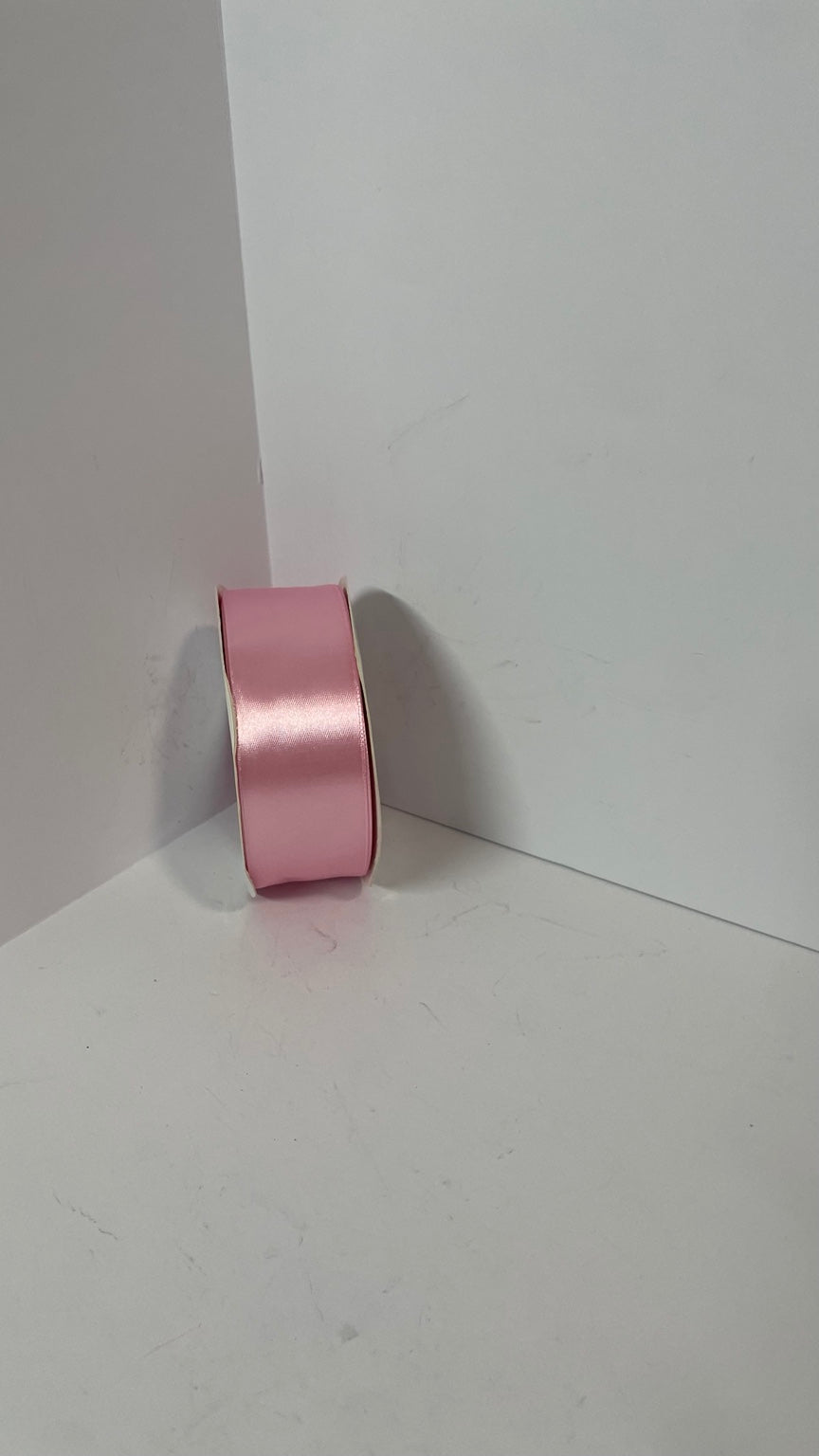 Light pink satin ribbon