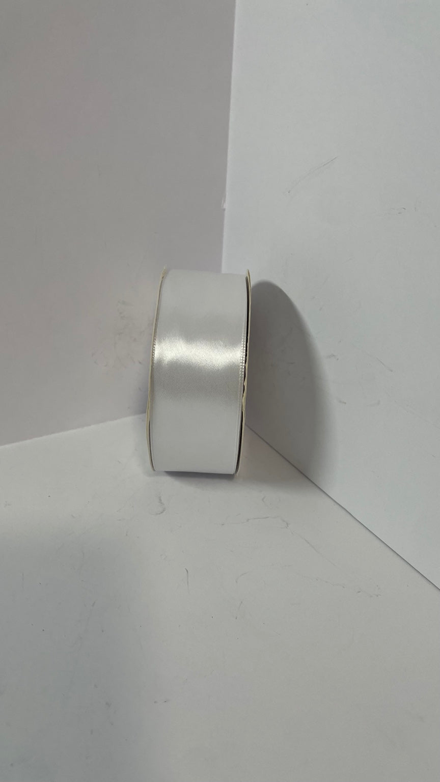 White satin ribbon