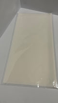 Ivory Solid Color Korean Floral Wrapping Paper – 20 Sheets